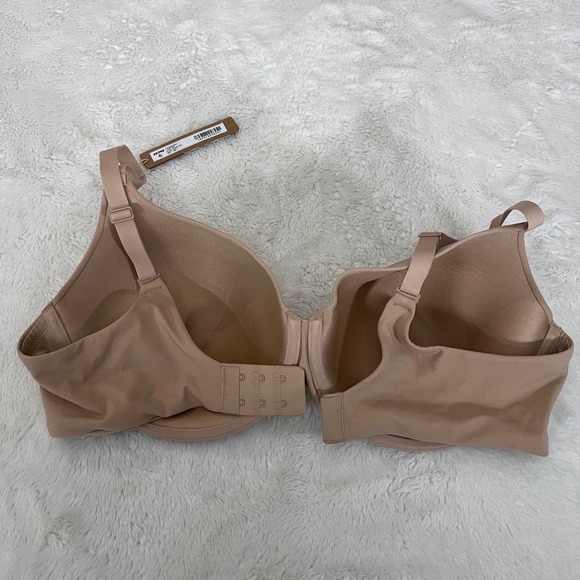 Skims Women's Fits Everybody T-Shirt Bra Clay Tan Underwire Molded Cup 40C NWT - Picture 6 of 9
